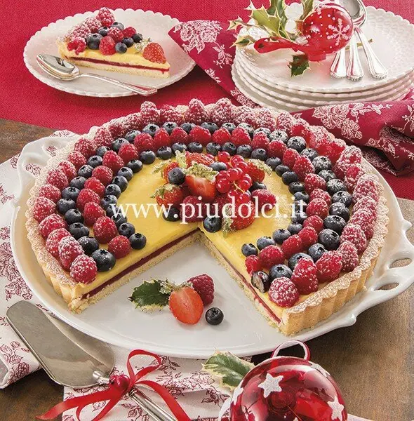Crostata magia di Natale