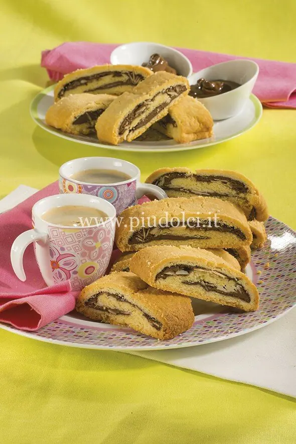 Rotolini con crema di cioccolato